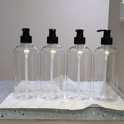 Soap / Shampoo Dispensers - Set of 4
