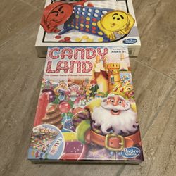Connect 4 Candy Land Candyland Board Game Lot
