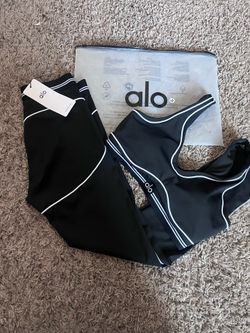 All black alo set
