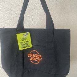 Trader Joes Halloween Mini Tote Bag 