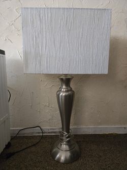 Silver lamp