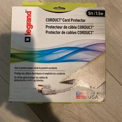 Legrand Power Cord Cover Dark Brown 5 Feet New