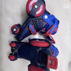 Roller Derby EZ-Roll Boy's Beginner Roller Skates, Size Medium (11J-2)