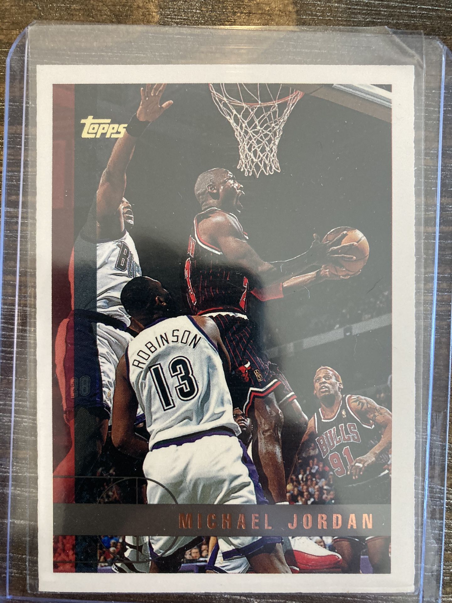 1997 Topps Michael Jordan 123 Mint Condintion