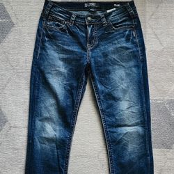 Silver Jeans Suki Mid Super Skinny Jeans – W30 L31 – Y2K FLUID Denim Fit

