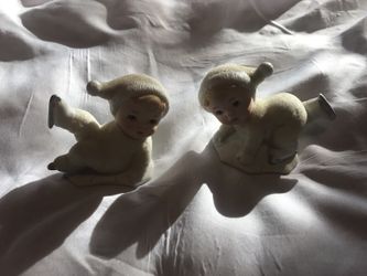Vintage snow babies by Hemco