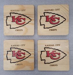 Kansas City Chiefs Coasters