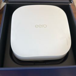 2 eero Pro 6 Tri Band Mesh Wireless Router 