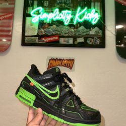 Nike Air Rubber Dunk Off-White Green Strike