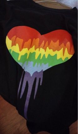 Pride BHMS GSA Long sleeve Shirt Size L