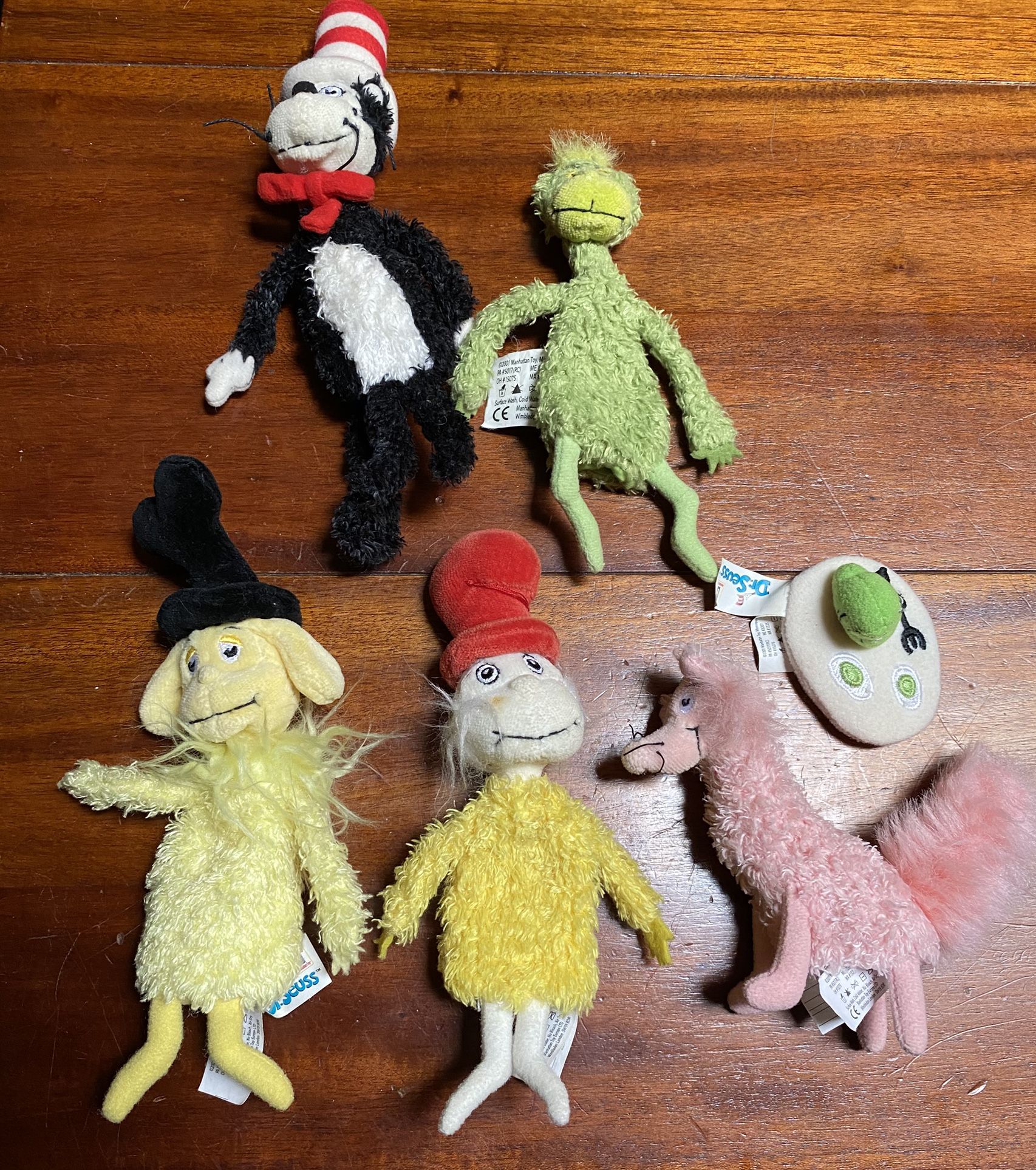 Green charher eggs and ham plush