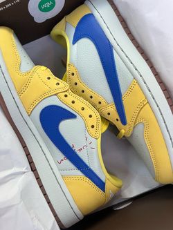 Travis Scott Jordan 1 Canary 8/8.5W