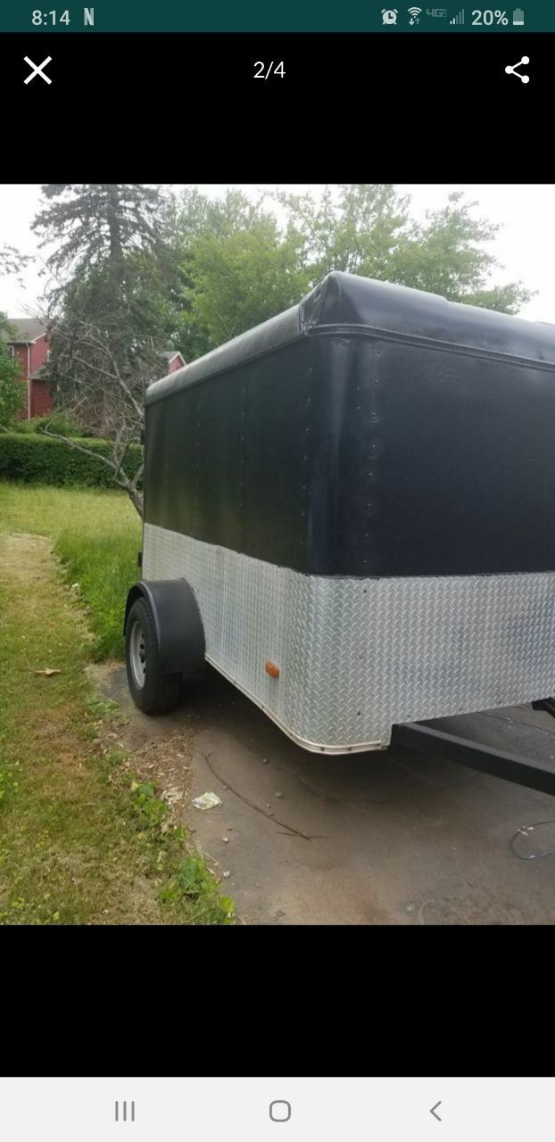 5x8 enclosed trailer