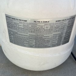 Intex Sand Filter
