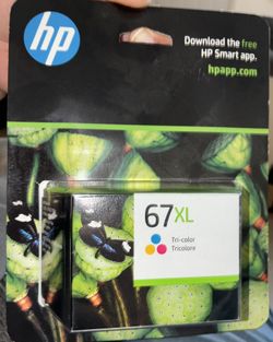 HP 67XL Tri-Color Ink New & Sealed
