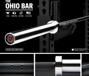 Ohio weight olympic bar, new in box
