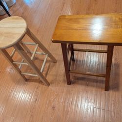 Wooden Bar Stools