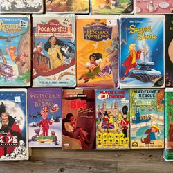 29 Disney VHS Tape Bundle