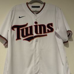 Nike Twins Baseball Jersey Size Large Men New No Tags 