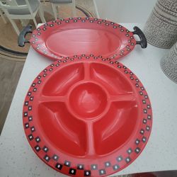 Celebrating Home Snack Tray And Platter With Handles 