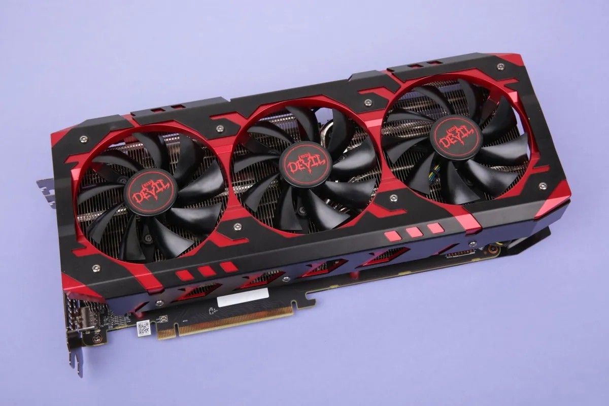 Radeon Power Color Red Devil Vega 64 8GB Graphics Video Card  Equivalent To Rtx 2070