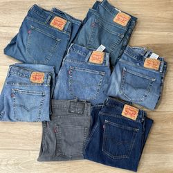 Levis mens 36x34 38x32 