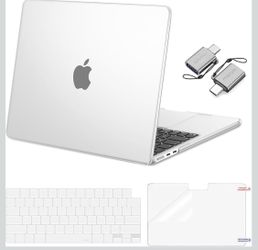 MOSISO Compatible with MacBook Air 13 inch Case M5 2026 M4 M3 M2 2025-2022 A3449 A3240 A3113 A2681, Hard Shell&Keyboard Cover&Screen Film&Type C for M