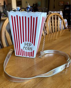 Popcorn Box Crossbody Purse