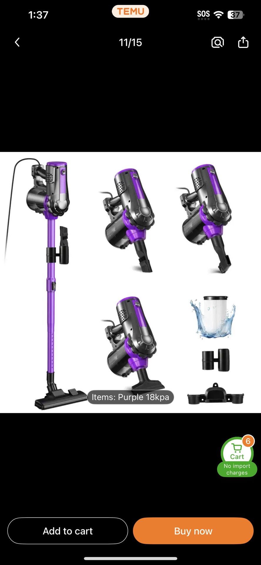 Vacuum Stick Cleaner, Brand New Unboxed