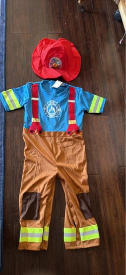 3t fireman costume