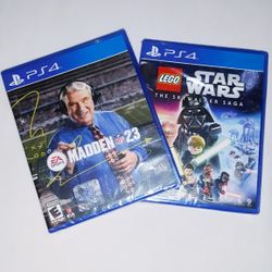 PS4 Game Bundle Madden NFL 23 / Star Wars The Skywalker Saga 