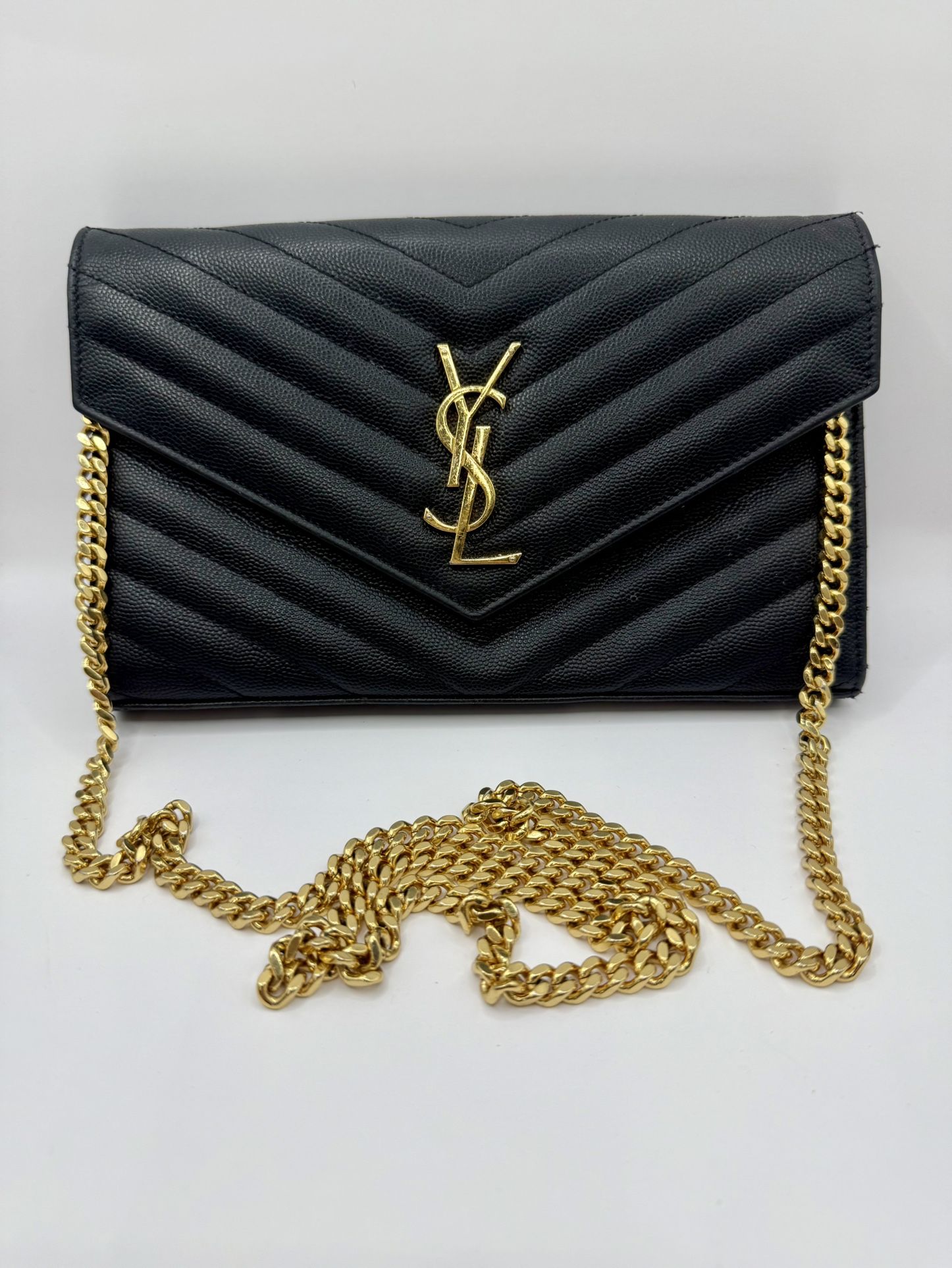 YSL Monogram Large Wallet