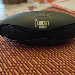 Wireless Bluetooth Speaker Larceny Bourbon