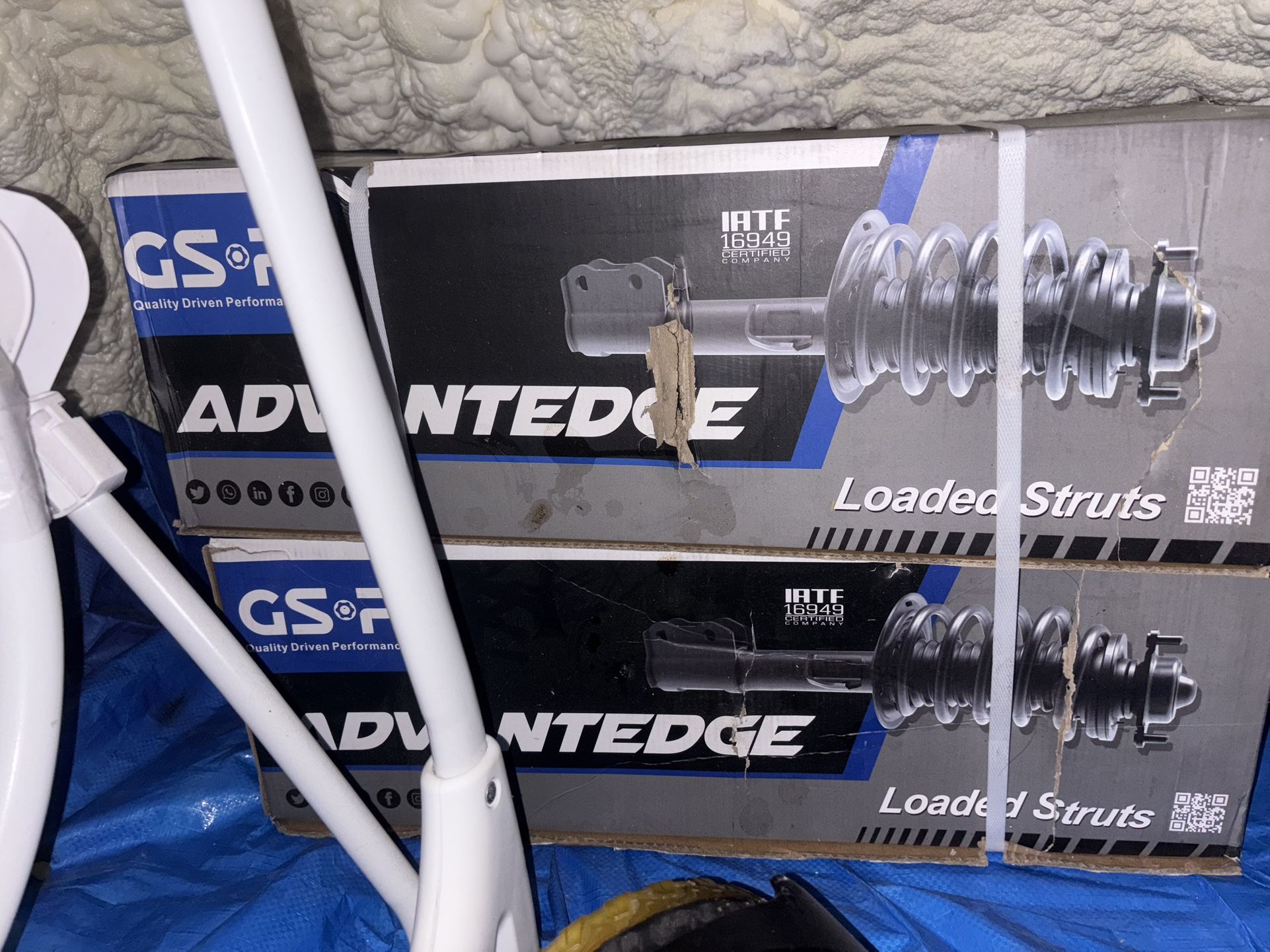 2 GPS Struts For 2017+ Civic Hatchback  