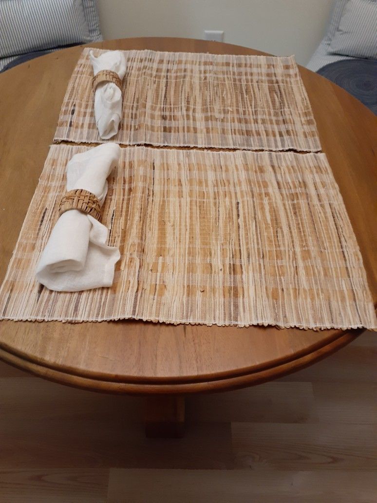 Bamboo 2 Set Placemats 
