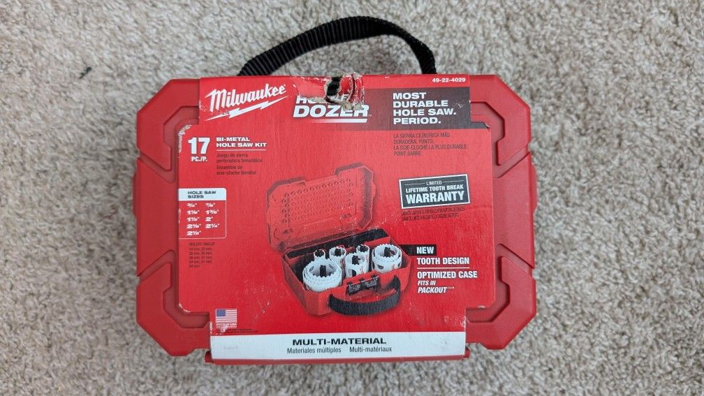 Milwaukee Hole Dozer Saw Set