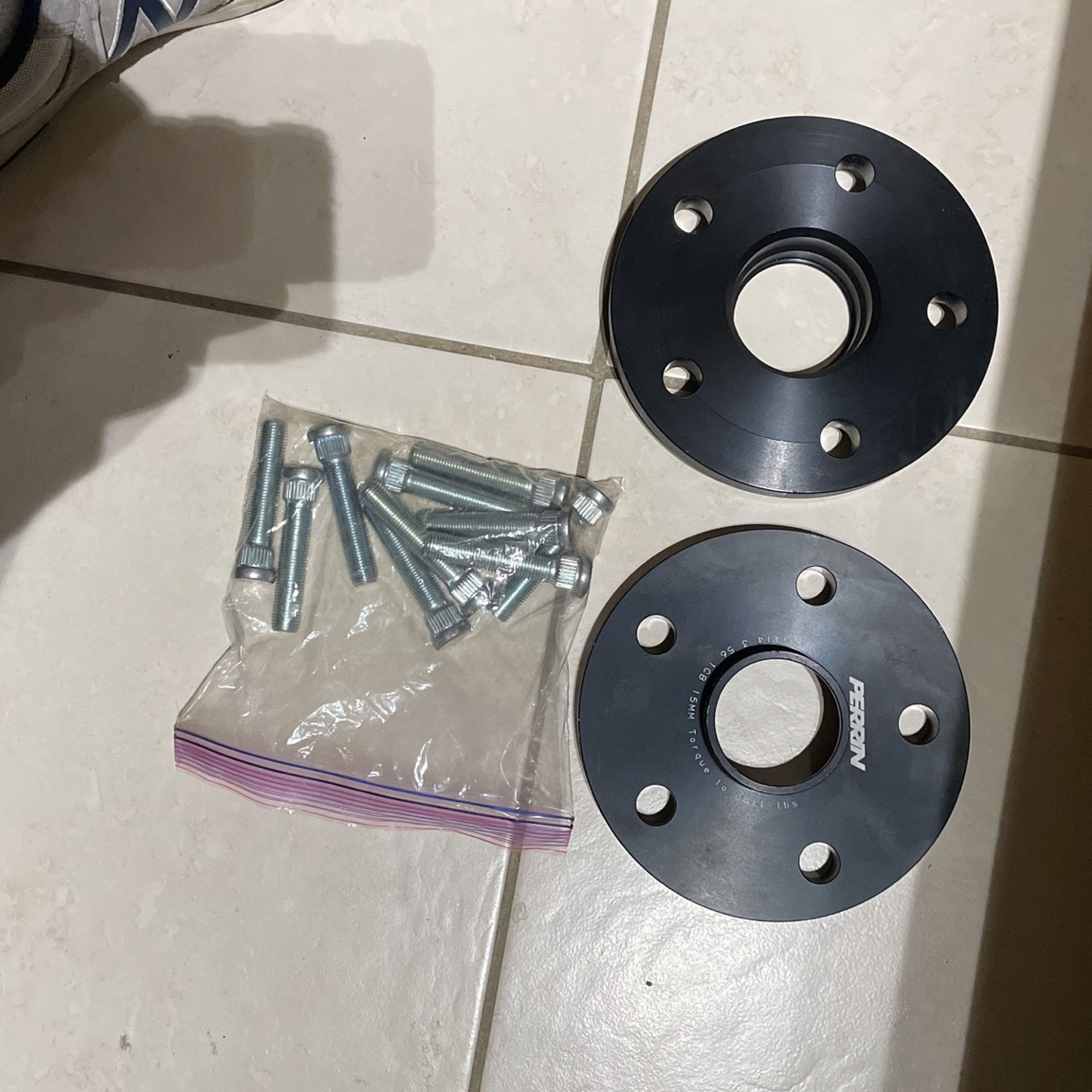 Perrin 5x114.3 15mm Spacers Subaru