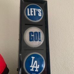 VINTAGE RARE Los  Angeles Dodger Electronic  Let’s Go Stoplight