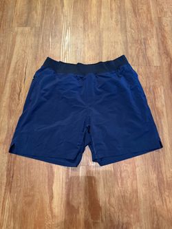 Fabletics Men's XL Blue The Franchise Lightweight Athletic Shorts with Pockets