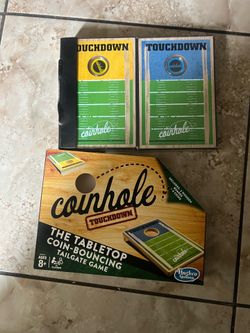 Coinhole Desktop Coin Bouncing Party Game Set