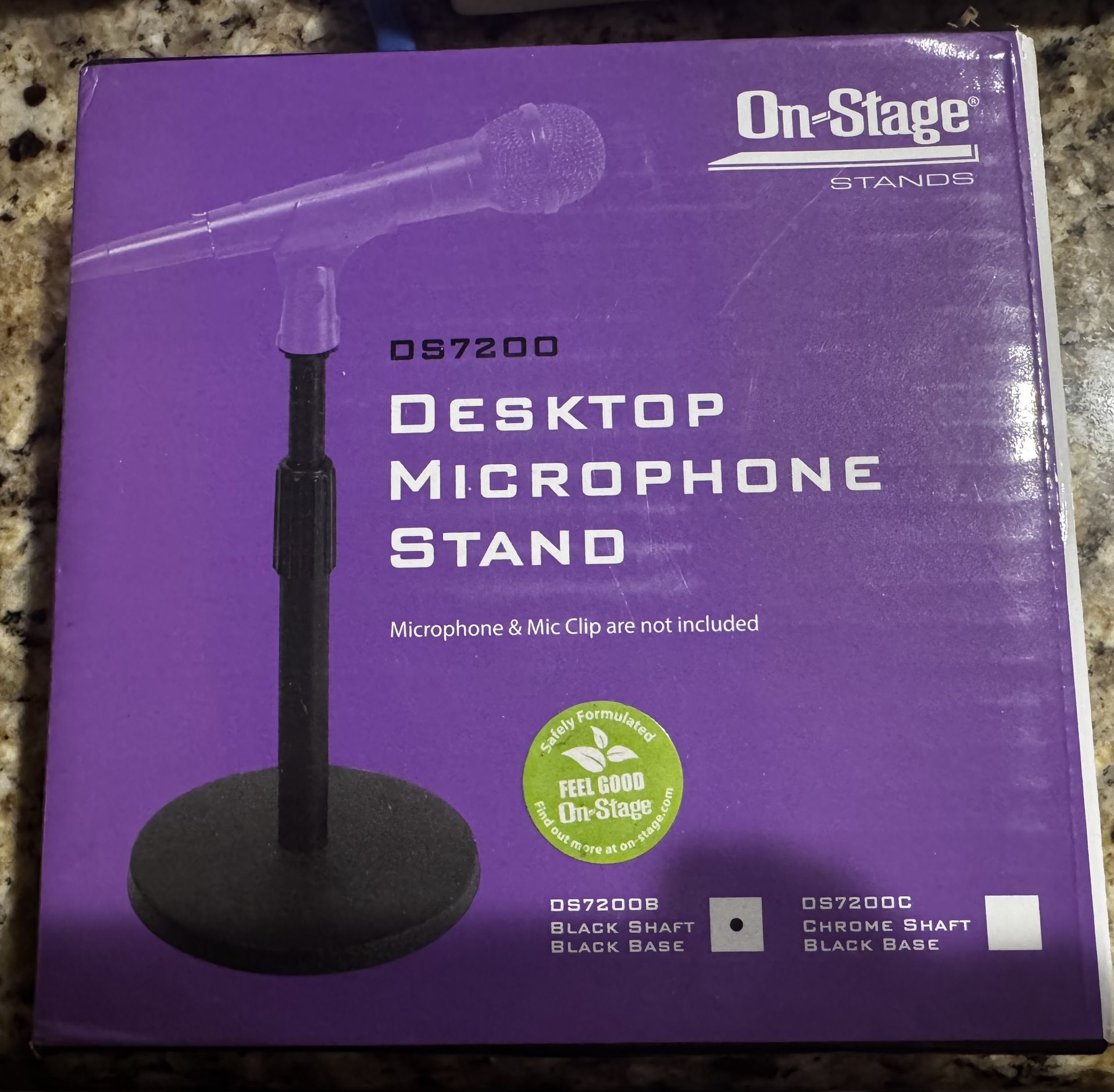 On Stage Desk Top Microphone Stand
