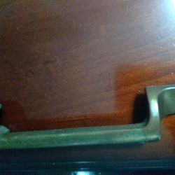 Salvaged 6-1/2" Long Drawer Pull Handle, 5-1/2" C2C,.
Normal wear and tear. Scratches, nicks and dents MAY be seen. Cleaning MAY be needed in some are