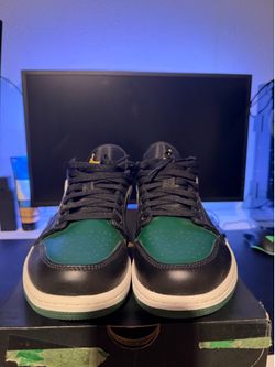 Jordan 1 Low “ Green Toe “