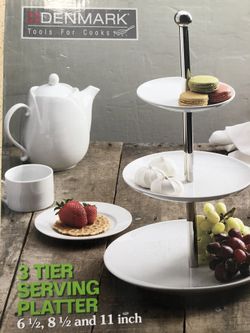 Brand new in box serving platter