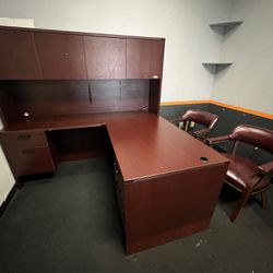 Office Desk With Chairs