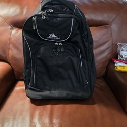 High Sierra Powerglide rolling backpack