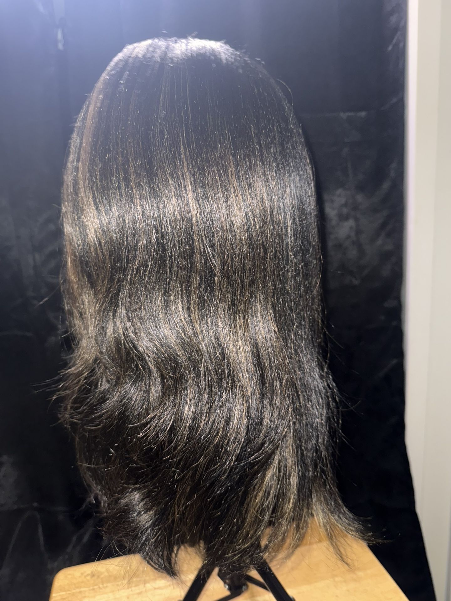 22”  Black V-part W Highlights ! ❤️