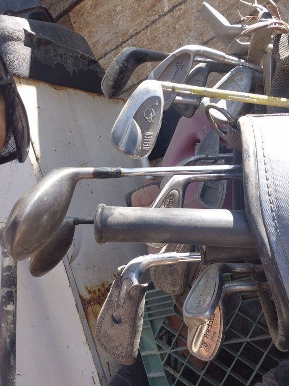 Variety Of Golf Clubs