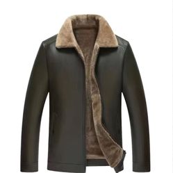 Men’s Faux Leather Jacket   Brown  Size  S Black Size M  Brand new in sealed bag   Pick up only