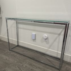 Glass Console Table